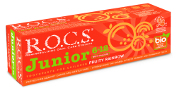 R.O.C.S. Junior Fruity Rainbow toothpaste 